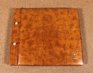 Cover Albums lot of 3 Showgard - two No. 895 and one No. 896 - brown photo 2