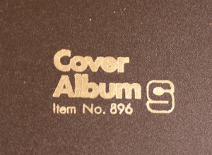 Cover Albums lot of 3 Showgard - two No. 895 and one No. 896 - brown photo 4