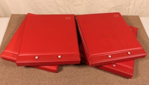 Cover Albums lot of 4 Showgard No. 896 - red photo 1