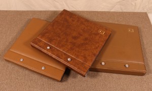 Cover Albums lot of 3 Showgard No. 894 - brown varieties photo 1
