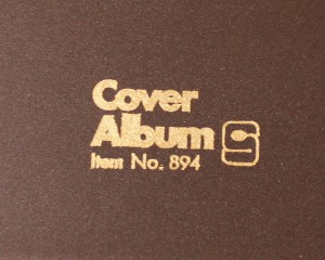 Cover Albums lot of 3 Showgard No. 894 - brown varieties photo 3