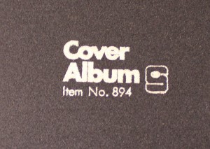 Cover Albums lot of 4 Showgard No. 894 - black photo 3