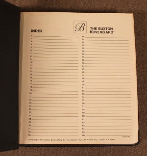 Cover Albums lot of 2 Buxton Kovergard - 2 sizes - black and brown photo 3