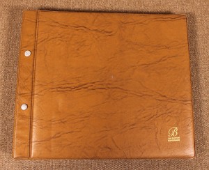 Cover Albums lot of 2 Buxton Kovergard - 2 sizes - black and brown photo 6