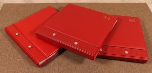 Cover Albums lot of 2 Showgard No. 894 - red photo 1