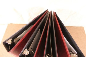 Cover Albums lot of 4 Mystic Heritage Collection Binders - burgundy photo 4