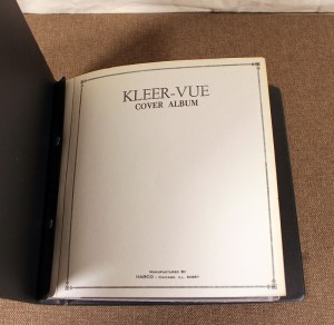 Cover Albums lot of 4 Kleer-Vue Albums - black photo 2