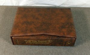 Cover Albums lot of 2 Fleetwood - First Day Covers of the United States - brown photo 4