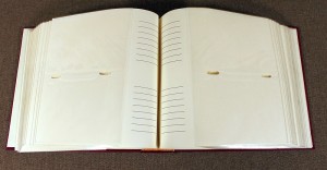 Postcard Albums lot of 5 - burgundy and red photo 6
