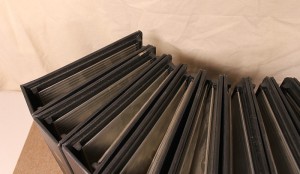 Cover Albums lot of 11 White Ace Flip-Style Binders - black photo 2