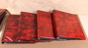 Cover Albums lot of 11 Stanley Gibbons Malvern Cover Albums - burgundy photo 3