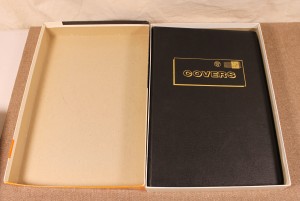 Cover Albums lot of 7 White Ace Flip-style Albums - Two Sizes - black photo 2
