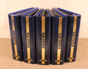 Cover Albums lot of 5 Supersafe - blue photo 1