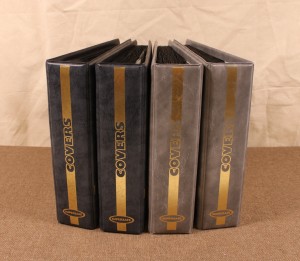 Cover Albums lot of 4 Supersafe - grey and blue photo 1