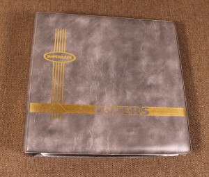 Cover Albums lot of 4 Supersafe - grey and blue photo 3