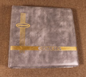 Cover Albums lot of 4 Supersafe - grey and blue photo 6