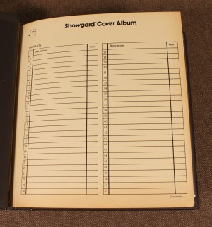 Cover Albums lot of 3 Showgard No. 894 - red and brown - L12062 photo 3