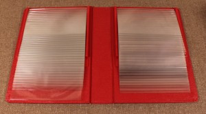 White Ace flip-style Cover Album - Canadian Covers - red photo 5